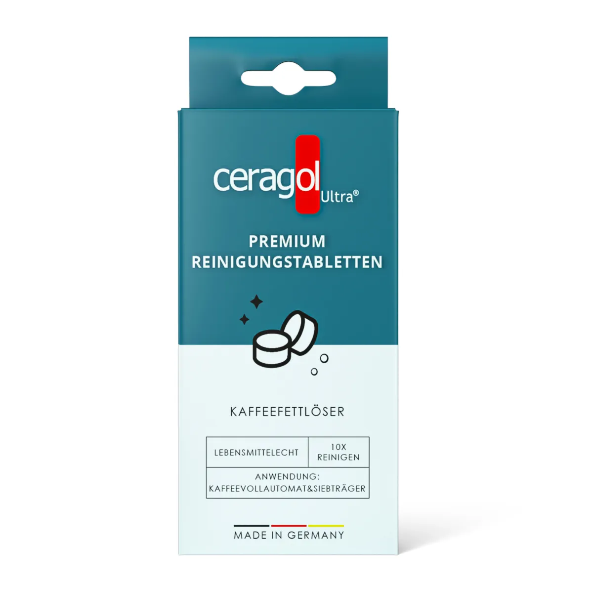 Pastiglie detergenti premium, Ceraol