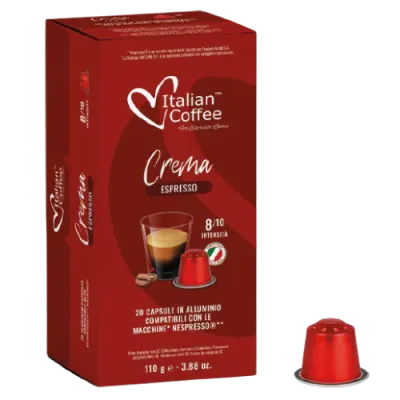 20 Alu-Kapseln Crema Italian Coffee