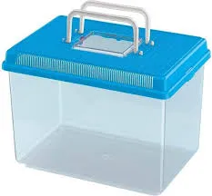 Ferplast Geo large, blau, 30x20x20.3cm, 6L, Kunststoff mit Deckel