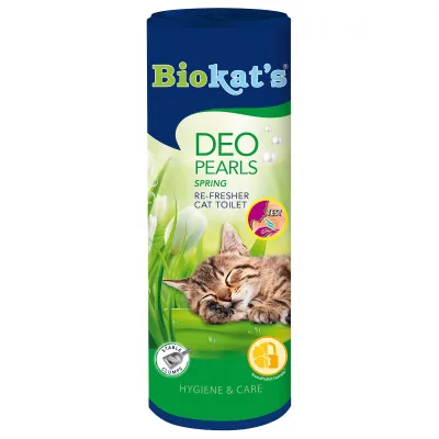 Biokat’s Deo Pearls Spring Katzenstreu Duftperlen 700g