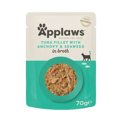Applaws Thunfischfilet mit Sardelle Katzen Nassfutter 70 g