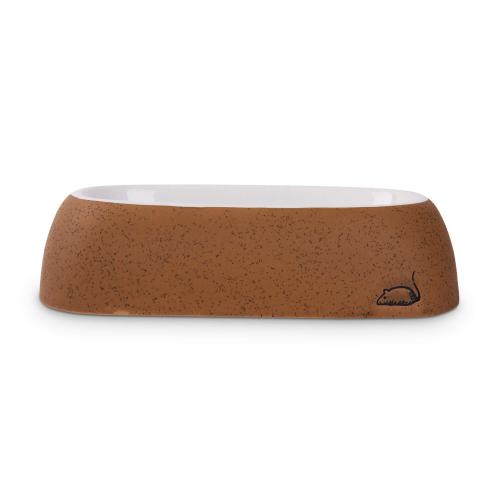 Freezack Mousy Napf für Hunde und Katzen in braun (150 ml)