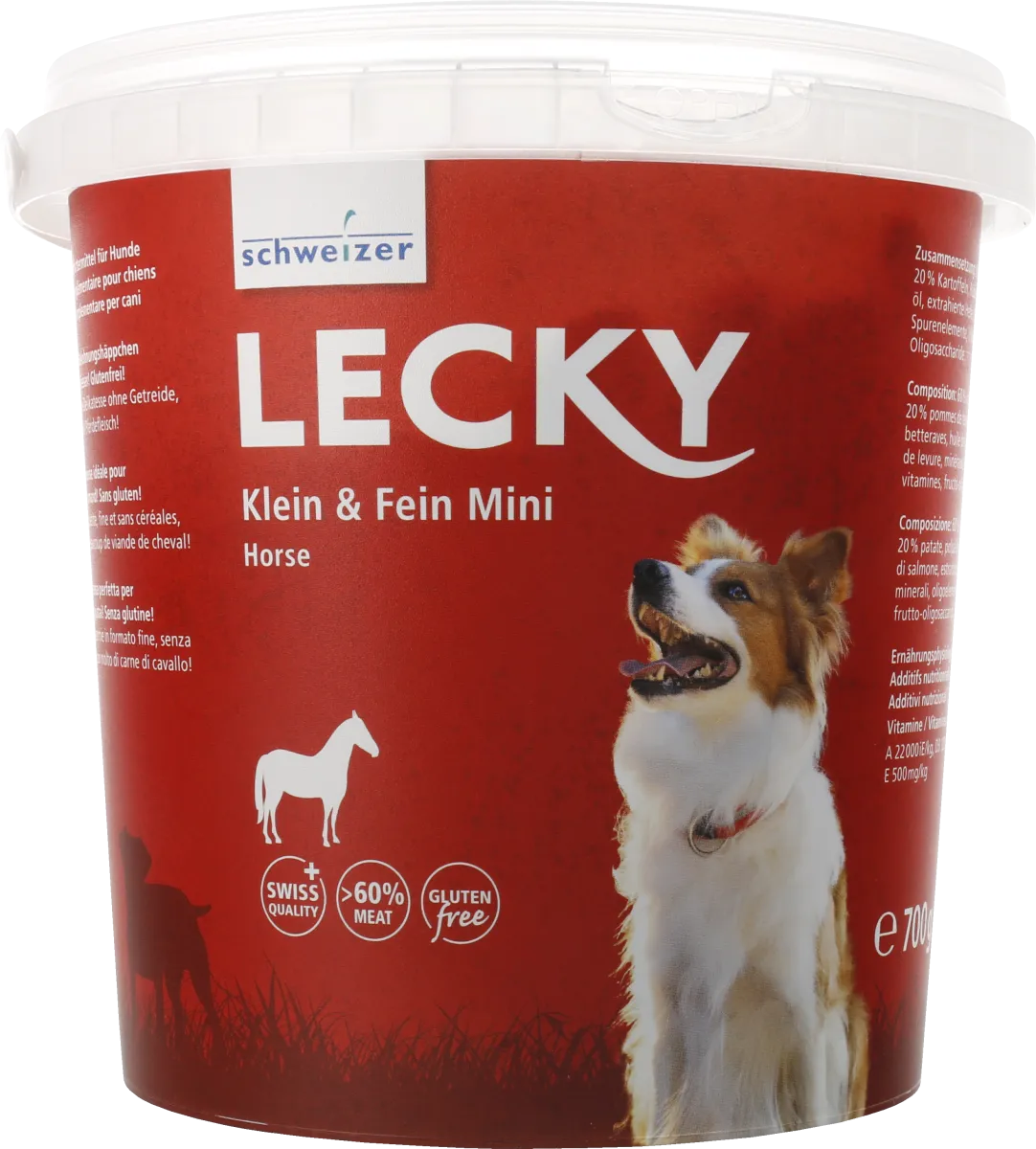 Lecky Klein & Fein Mini Horse Hundesnack 700 g
