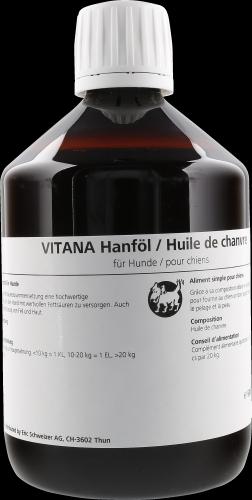 VITANA Hanföl, für Hunde, 500 ML