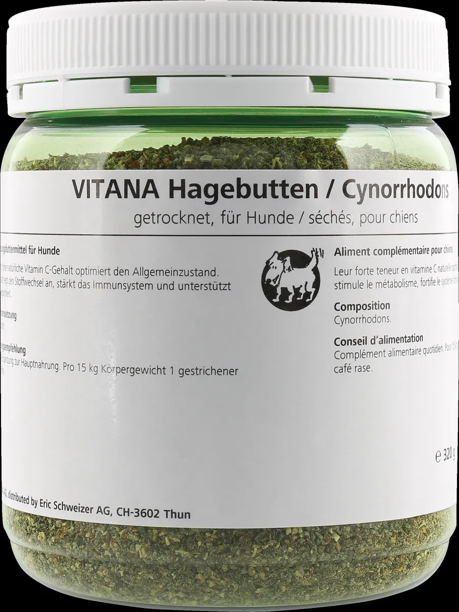 Vitana Hagebutten getrocknet für Hunde 320 g