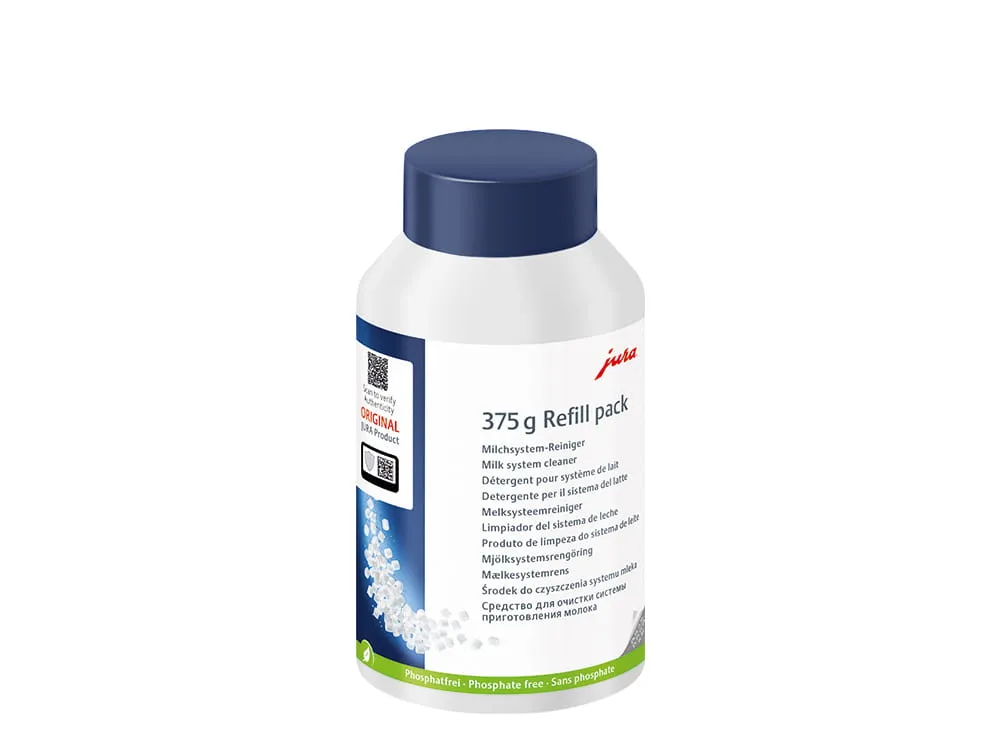 Detergente per il sistema del latte JURA (Mini-Tabs) - Flacone di ricarica da 375 g