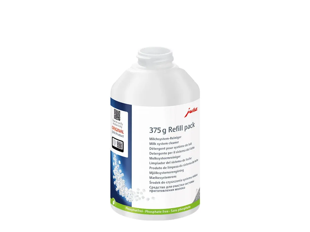 Detergente per il sistema del latte JURA (Mini-Tabs) - Flacone di ricarica da 375 g