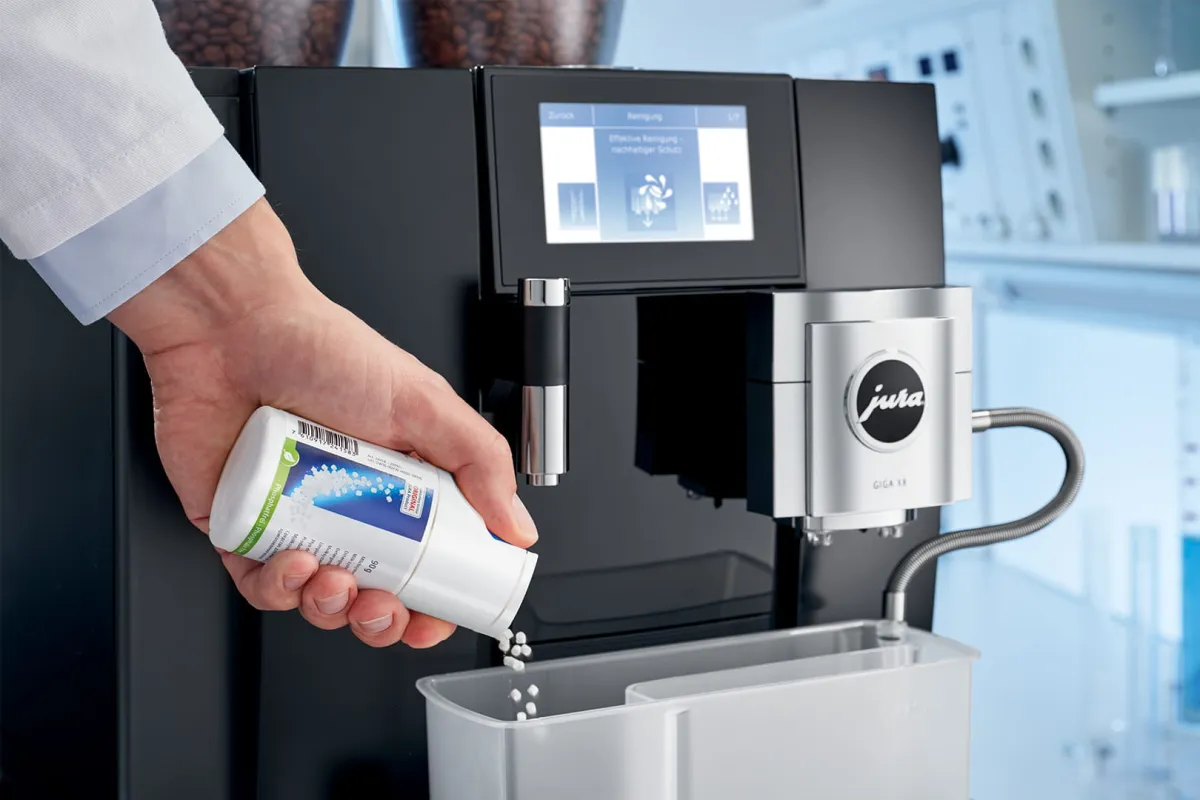 Detergente per il sistema del latte JURA (Mini-Tabs) - Flacone di ricarica da 375 g