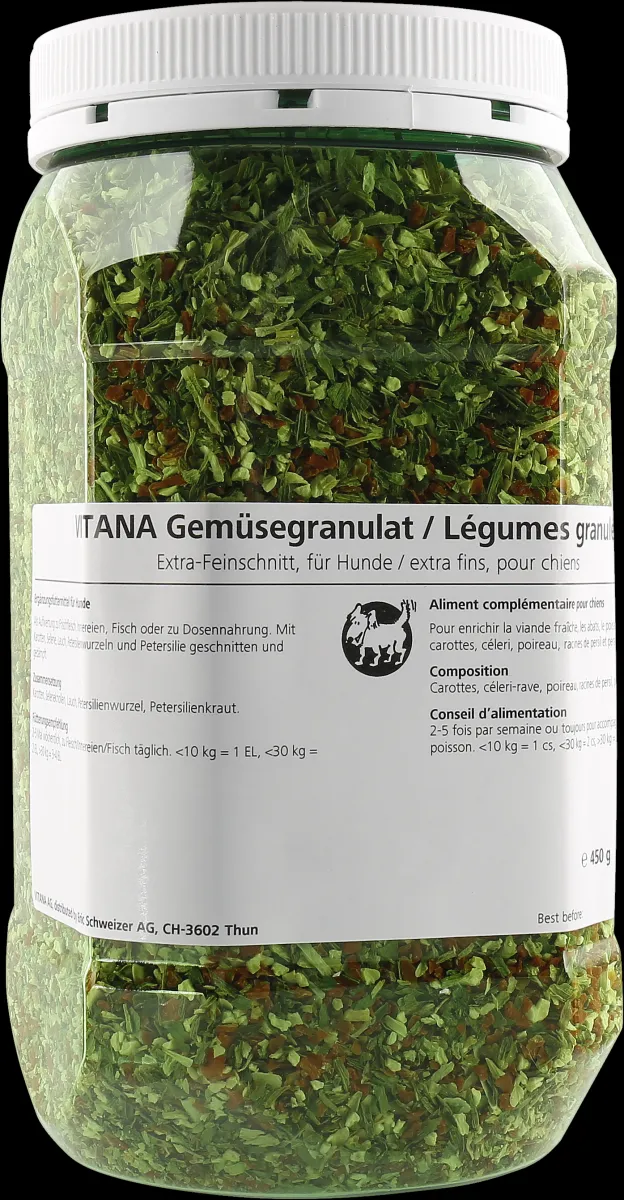 VITANA Gemüsegranulat Extra-Feinschnitt für Hunde 450 g