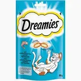 Dreamies Katzensnack mit Lachs 60g Knusprige Leckerlis