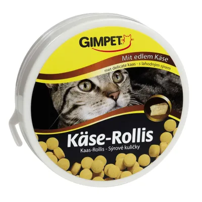 GimCat Käse Rollis Katzensnack mit Käse 40 g
