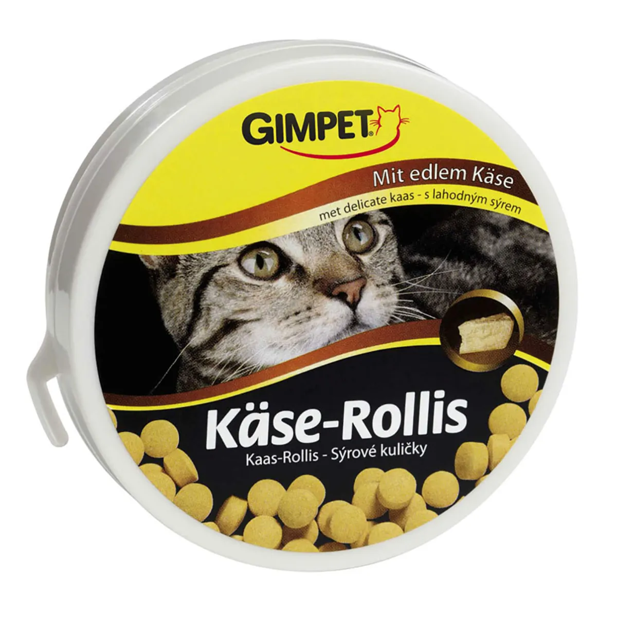 GimCat Käse Rollis Katzensnack mit Käse 40 g
