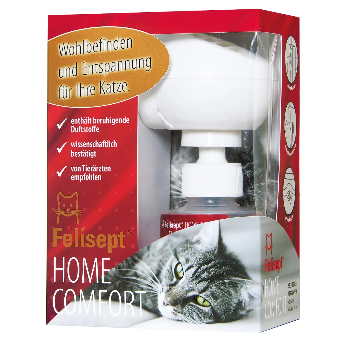 Felisept Home Comfort Raumdiffuser Set für Katzen 45 ml