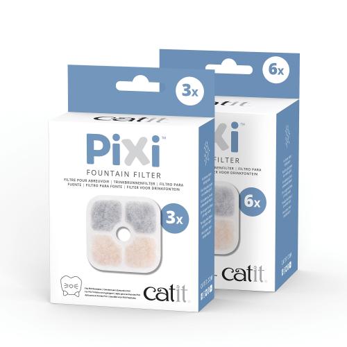 Catit PIXI Trinkbrunnen Filter 3er Pack Ersatzfilter
