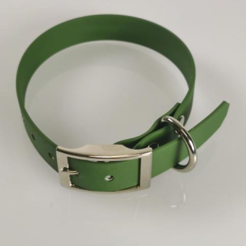 Biothan Halsband Reflex mit Dorn, 27 - 45cm, 37-45cm, grün