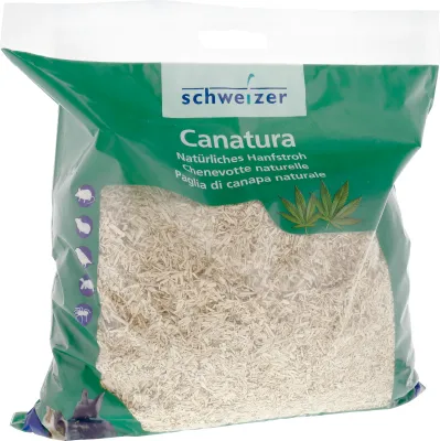Canatura Hanfstroh Einstreu 3 kg für Kleintiere & Nager