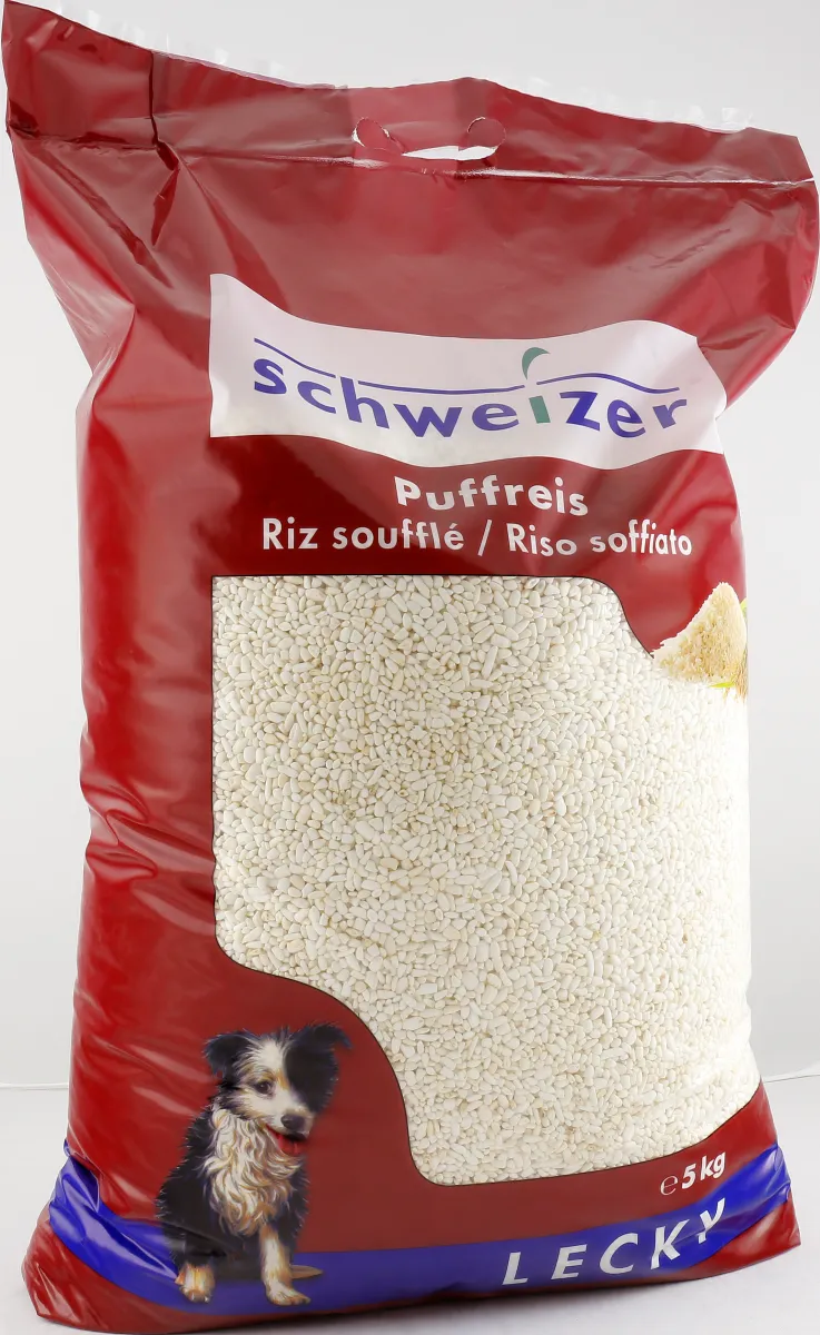 Lecky Puffreis für Hunde 5 kg Ergänzungsfuttermittel