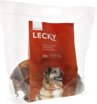 Lecky Schweine-Lauscherli Hundekauartikel 800 g