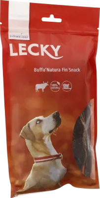 Lecky Buffa'Natura Fin'Snack 14–15 cm Büffelkopfhaut 100 g