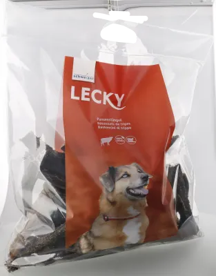 Lecky Pansenstängeli Hundesnack 1,2 kg getrockneter Pansen