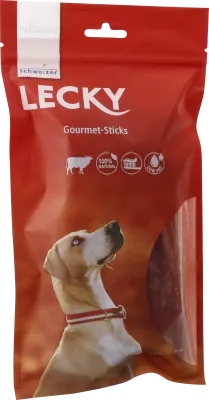 Lecky Gourmet-Sticks 15 cm Rindersticks für Hunde 120 g