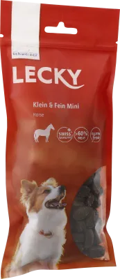 Lecky Klein & Fein Mini Horse Hundesnack mit Pferd 175 g