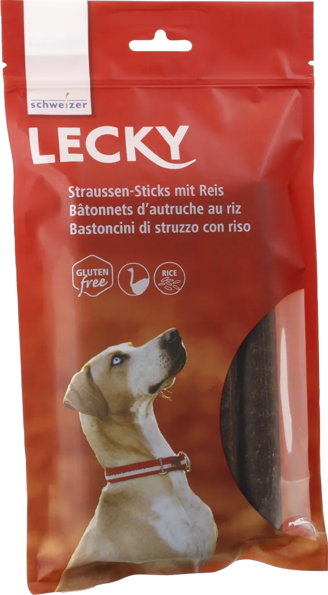 Straussen-Sticks mit Reis. 5 Stück