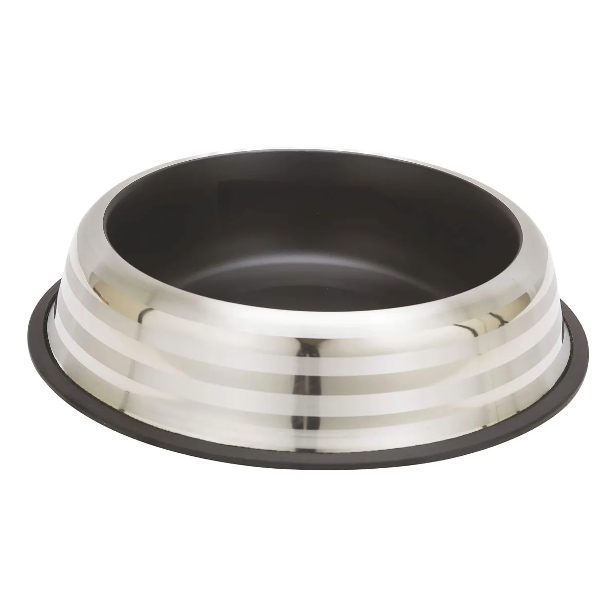 Freezack Belly Bowl Napf für Hunde und Katzen in schwarz (230 ml)