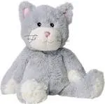 Warmies Katze grau Wärmflasche Kirschkernkissen Kuscheltier Wärmekissen Wärmetier