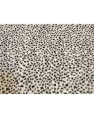 Dry Bed  Kuscheldecke 100x150 cm, dunkelgrau mit weissen Pfoten