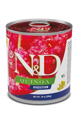 N&D Quinoa canine, Digestion wet food, 285 gr