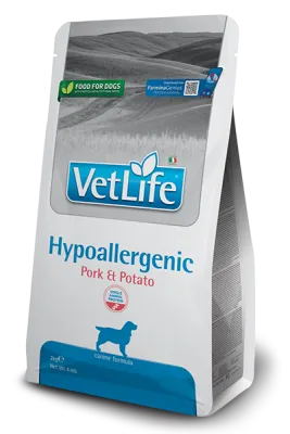 Farmina Vet Life canine, Hypoallergenic Pork &Potato canine, 2.00 kg