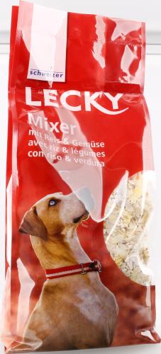 Lecky Mixer Reis & Gemüse für Hunde 1 kg Ergänzungsfutter