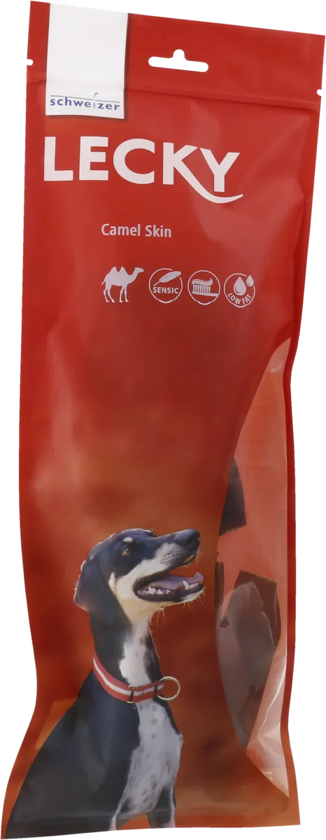 LECKY Camel Skin Kamelhaut Kauartikel für Hunde 150 g