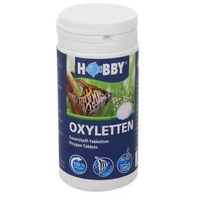 Hobby Oxyletten Sauerstoff-Tabletten für Aquarien 80 Stück