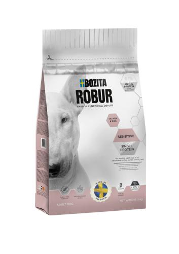 Robur Sensitive Single Protein Salmon & Rice, , 3 KG