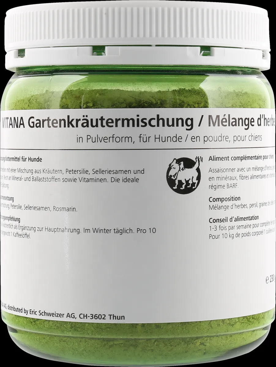 VITANA Gartenkräutermischung Pulver für Hunde 230 g
