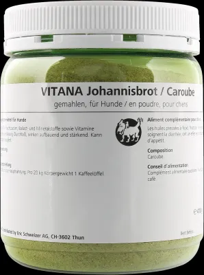 VITANA Johannisbrot, geschnitten, für Hunde, 410 G