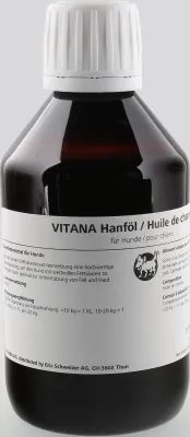 VITANA Hanföl, für Hunde, 250 ML