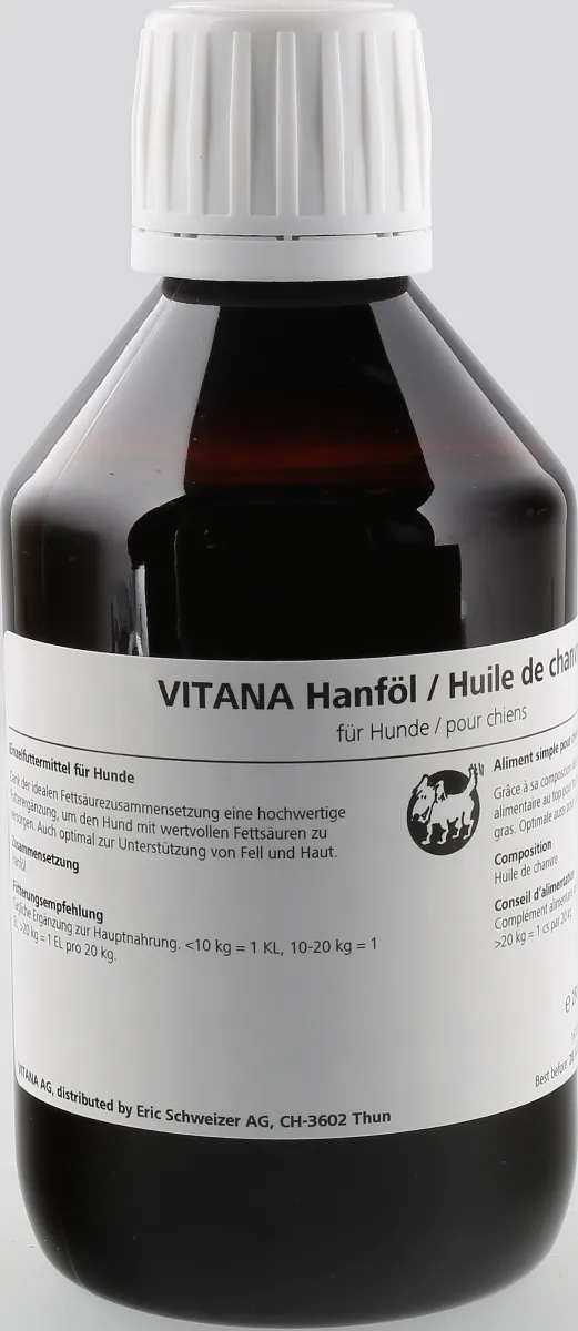 VITANA Hanföl, für Hunde, 250 ML