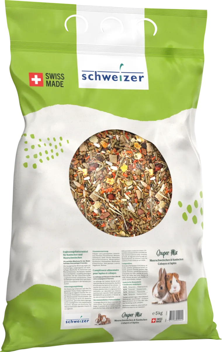 Super-Mix. Futter für Kaninchen & Meerschweinchen