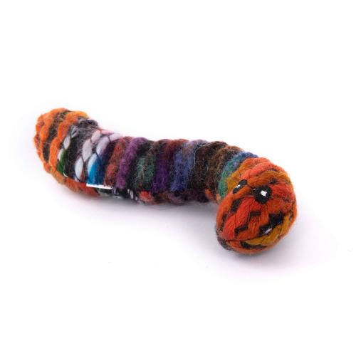 Freezack Meowmeow Life Wool Worm für Katzen assortiert (8g/3 Stk.)