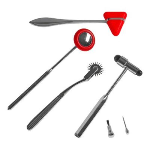 Reflex- und Sensibilitätsdiagnostik-Set 4-teilig
