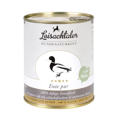 Loisachtaler Ente Pur 400 g – Einzelfuttermittel für Hunde