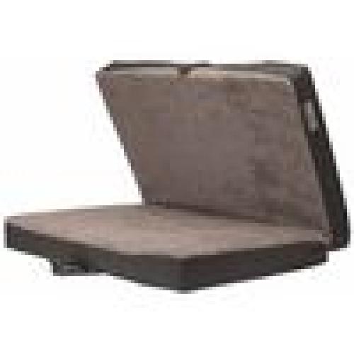 Decke Bendson, 100×65cm, dunkelgrau/hellgrau