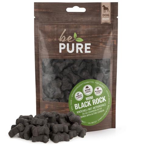 bePure Black Rock Knöcheli mit Aktivkohle