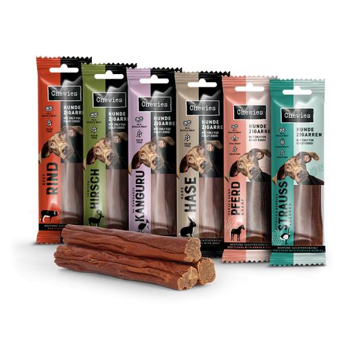 Chewies Hundezigarren Rind 75g