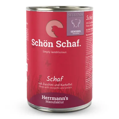 Herrmann’s Schaf mit Zucchini und Kartoffeln 400g