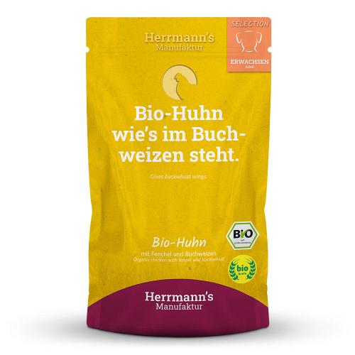 Herrmann's Bio Huhn mit Fenchel und Buchweizen 400g