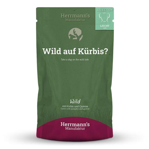 Herrmann's Leicht Bio Wild mit Kürbis und Quinoa 800g
